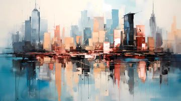 Wallpaper New york acrilica by Carta da Parati Artistica - view 5
