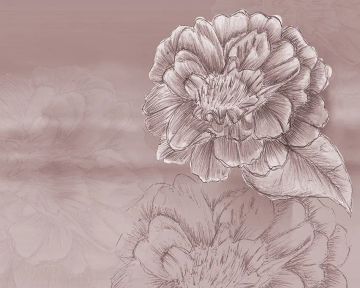 Wallpaper Peonie by Carta da Parati Artistica - view 6
