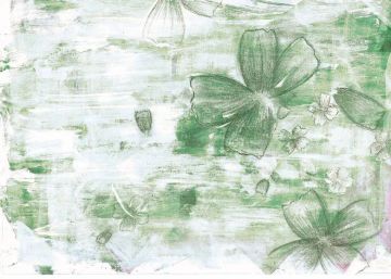 Wallpaper Fiori stilizzati by Carta da Parati Artistica - view 6