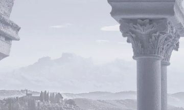 Wallpaper Veduta sulle colline by Carta da Parati Artistica - view 3