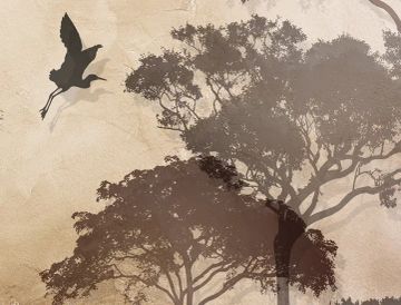 Wallpaper Pineta by Carta da Parati Artistica - view 3