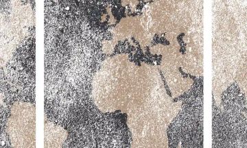 Wallpaper Parete mondo vintage by Carta da Parati Artistica - view 3