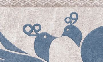 Wallpaper Pavoncelle in volo by Carta da Parati Artistica - view 3