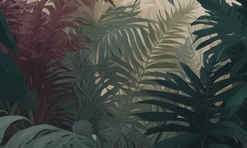 Wallpaper Jungle dreams by Carta da Parati Artistica - view 3
