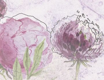 Wallpaper Fiori nel sogno by Carta da Parati Artistica - view 3