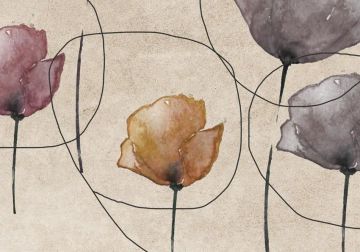 Wallpaper Fiori style by Carta da Parati Artistica - view 3