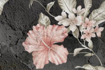 Wallpaper Fiori su cenere by Carta da Parati Artistica - view 3
