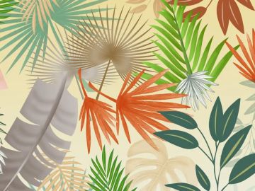 Wallpaper Tropical by Carta da Parati Artistica - view 3