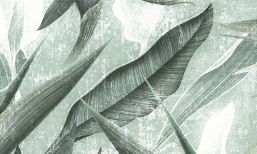 Wallpaper Pianta esotica by Carta da Parati Artistica - view 3