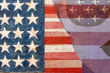 Wallpaper Bandiera americana by Carta da Parati Artistica - view 3