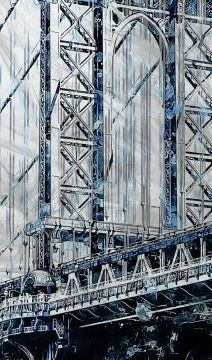 Wallpaper Pioggia a new york by Carta da Parati Artistica - view 3
