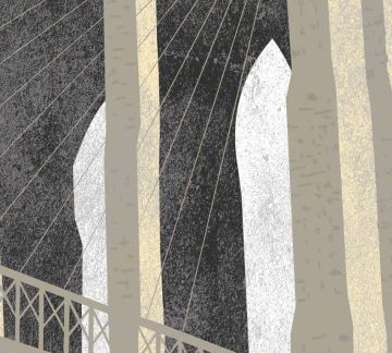 Wallpaper Ponte di Brooklyn by Carta da Parati Artistica - view 3