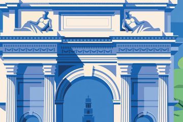 Wallpaper Arco della pace by Carta da Parati Artistica - view 3