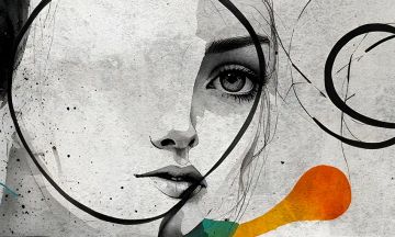 Wallpaper Venere astratta by Carta da Parati Artistica - view 3