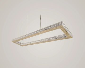 Spacium Suspension Rectangular by Castro Lighting - view 6