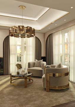 Safari Round Suspension by Castro Lighting - view 7