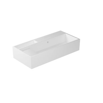 NEXT NARROW - Countertop washbasin 100x48 cm by GALASSIA - view 5