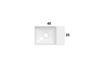 Lavabo B6R40 by Ceramica Globo - view 2