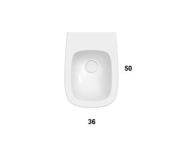 Bidet a terra GN010 by Ceramica Globo - view 2