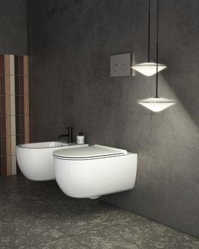 Bidet sospeso MES09 by Ceramica Globo - view 3