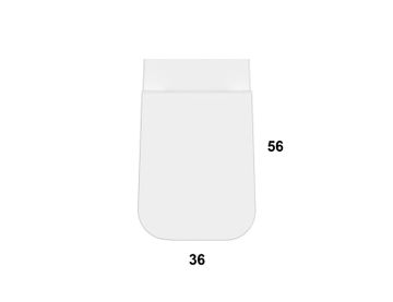 Vaso sospeso SENZABRIDA® STS06 by Ceramica Globo - view 2