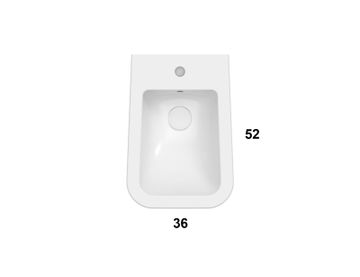 Bidet a terra ST010 by Ceramica Globo - view 2