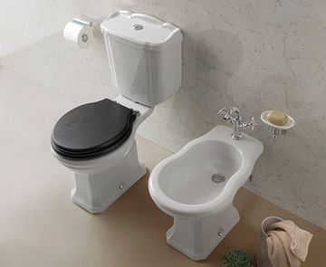 Vaso monoblocco con scarico a pavimento by Ceramica Globo - view 2