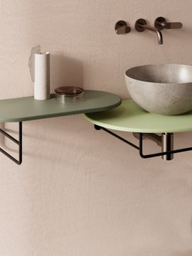 Mensola in ceramica per strutture LT037, LT038, LT040, LT041 by Ceramica Globo - view 6