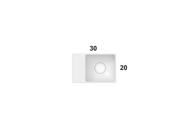 Lavabo B6R31 by Ceramica Globo - view 2