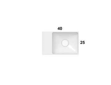 Lavabo B6R41 by Ceramica Globo - view 2