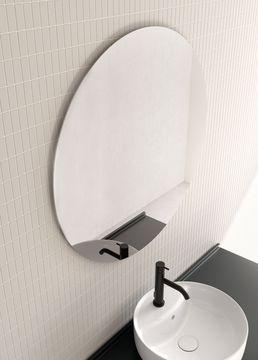 Specchiera retroilluminata SP023 by Ceramica Globo - view 2