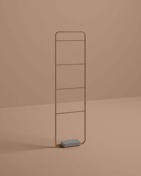 SUEDE VALET STAND by Cerasa - view 2