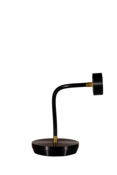 Rivetto Octopus - Modelable leather Led table lamp by Chiaro di Luna - view 4