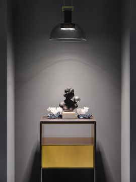 PARLA - LED dimmable blown glass pendant lamp by Christine Kröncke Interior Design - view 9