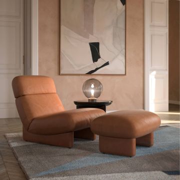 BRENDA armchair and Pouf by CPRN HOMOOD - view 4