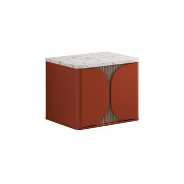 Tambour Wall Hung Furniture Unit with Worktop - 600mm by Crosswater - view 2