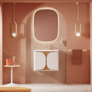 Tambour Wall Hung Furniture Unit with Basin - 600mm by Crosswater - view 4