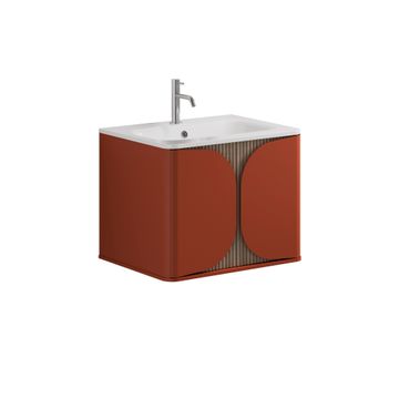 Tambour Wall Hung Furniture Unit with Basin - 600mm by Crosswater - view 2