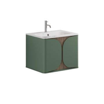 Tambour Wall Hung Furniture Unit with Basin - 600mm by Crosswater - view 3