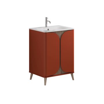 Tambour Floorstanding Furniture Unit with Basin - 600mm by Crosswater - view 2