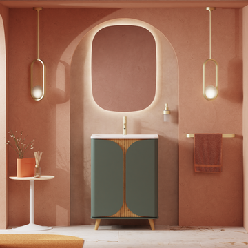 Tambour Floorstanding Furniture Unit with Basin - 600mm by Crosswater - view 6