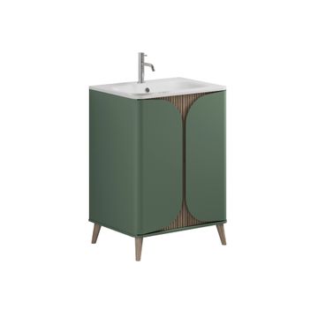 Tambour Floorstanding Furniture Unit with Basin - 600mm by Crosswater - view 3