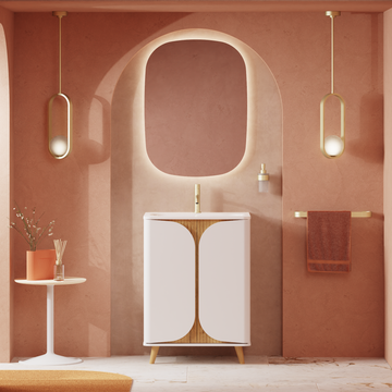 Tambour Floorstanding Furniture Unit with Basin - 600mm by Crosswater - view 4