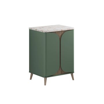 Tambour Floorstanding Furniture Unit with Worktop - 600mm by Crosswater - view 3