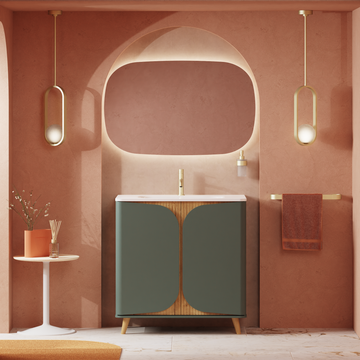 Tambour Floorstanding Furniture Unit with Basin - 800mm by Crosswater - view 5