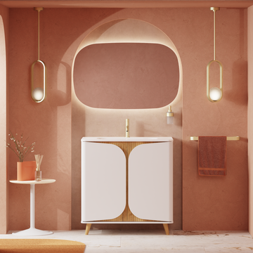 Tambour Floorstanding Furniture Unit with Basin - 800mm by Crosswater - view 6