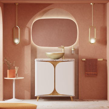 Tambour Floorstanding Furniture Unit with Worktop - 800mm by Crosswater - view 7
