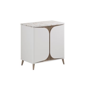 Tambour Floorstanding Furniture Unit with Worktop - 800mm by Crosswater - view 3