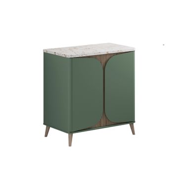 Tambour Floorstanding Furniture Unit with Worktop - 800mm by Crosswater - view 2