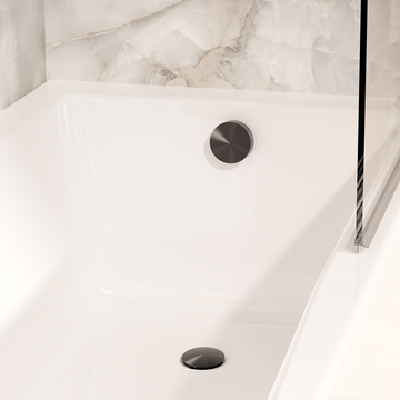 3ONE6 Bath Filler with Waste by Crosswater - view 4